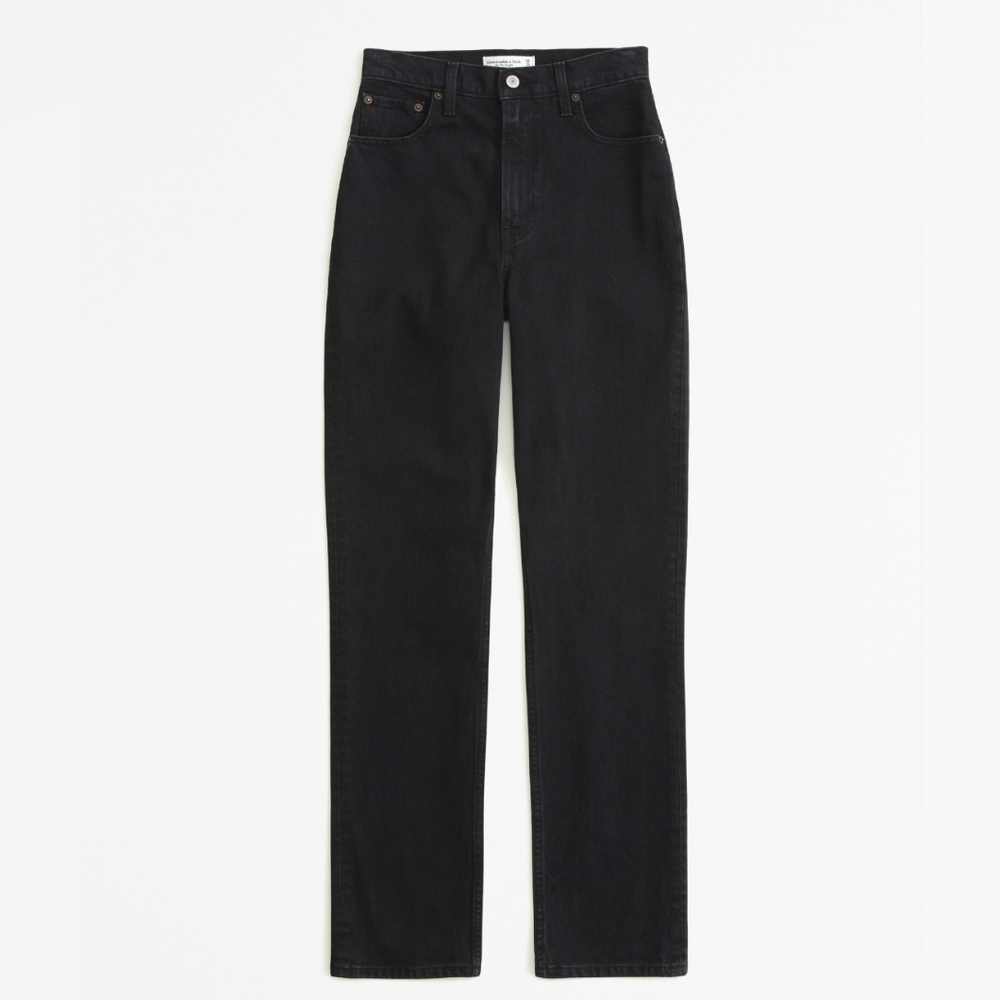 Abercrombie NWT Ultra High Rise 90s Straight Jean